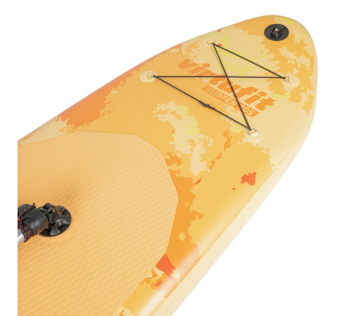 VIRTUFIT DESKA SUP SURFER 305 Z ŻAGLEM I AKCESORIAMI POMARAŃCZOWY