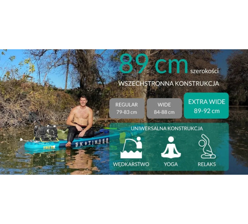 Надувна SUP дошка (Сапборд) Skatinger Prana Lava Green 350 Надувна SUP дошка (Сапборд) Skatinger Prana Lava Green 350