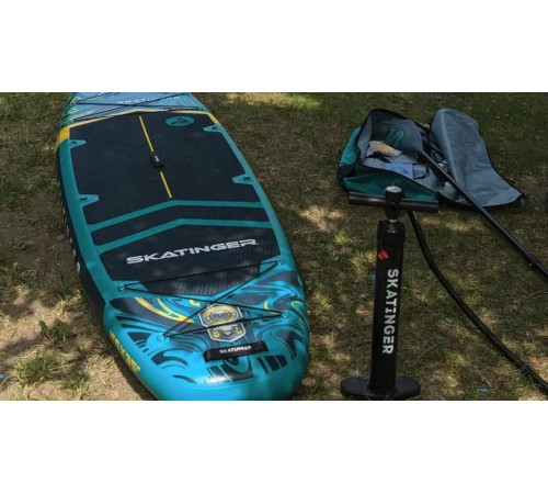 Надувна SUP дошка (Сапборд) Skatinger Prana Lava Green 350 Надувна SUP дошка (Сапборд) Skatinger Prana Lava Green 350