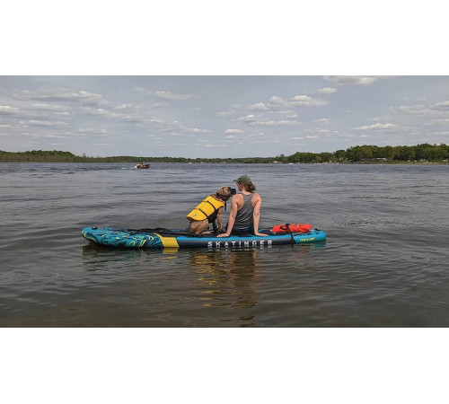 Надувна SUP дошка (Сапборд) Skatinger Prana Lava Green 350 Надувна SUP дошка (Сапборд) Skatinger Prana Lava Green 350