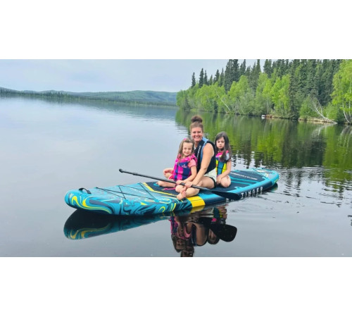 Надувна SUP дошка (Сапборд) Skatinger Prana Lava Green 350 Надувна SUP дошка (Сапборд) Skatinger Prana Lava Green 350
