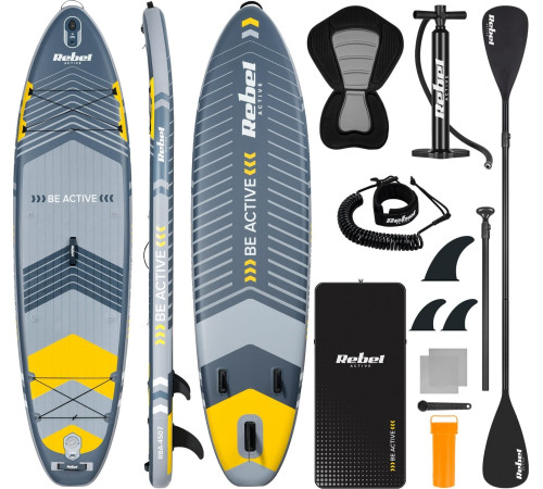 Надувна SUP дошка (Сапборд) REBEL ACTIVE RBA-4507 335 Надувна SUP дошка (Сапборд) REBEL ACTIVE RBA-4507 335