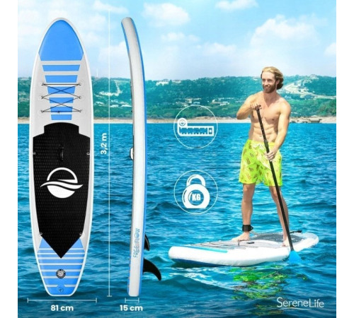 Надувна SUP дошка (Сапборд) FreeFlow SereneLife 320 Надувна SUP дошка (Сапборд) FreeFlow SereneLife 320