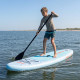 Надувна SUP дошка (Сапборд) VIRTUFIT SPLASH 255 см, блакитна