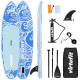VIRTUFIT DESKA SUP SPLASH 255 Z AKCESORIAMI WAVE BLUE