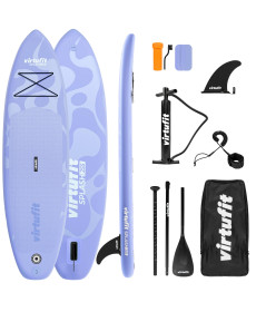 Надувна SUP дошка (Сапборд) VIRTUFIT SPLASH 255, фіолетова