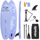 Надувна SUP дошка (Сапборд) VIRTUFIT SPLASH 255, фіолетова