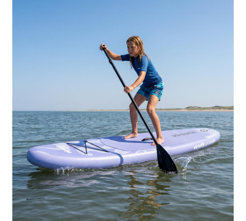 Надувна SUP дошка (Сапборд) VIRTUFIT SPLASH 255, фіолетова