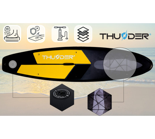 Надувна SUP дошка THUNDER IPPO 320 Надувна SUP дошка THUNDER IPPO 320