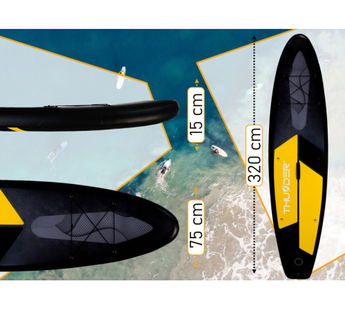 Надувна SUP дошка THUNDER IPPO 320 Надувна SUP дошка THUNDER IPPO 320