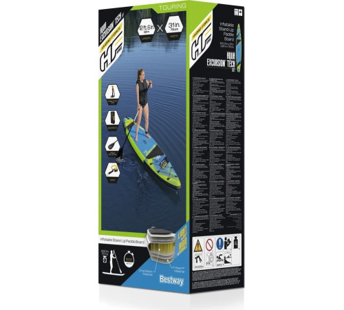 Надувна Sup дошка (Сапборд) Bestway 65373 Hydro Force Aqua Excursion 381 Надувна Sup дошка (Сапборд) Bestway 65373 Hydro Force Aqua Excursion 381