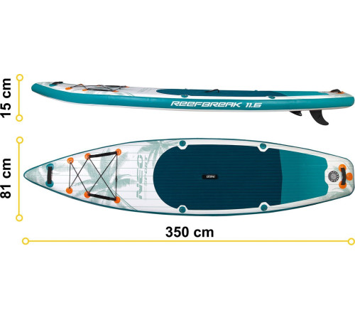 Надувна SUP дошка (Сапборд) Neo-Sport 170305 Reefbreak 350 Надувна SUP дошка (Сапборд) Neo-Sport 170305 Reefbreak 350