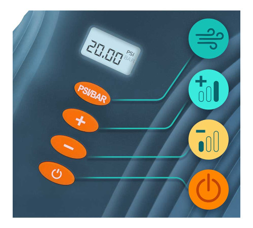 Pompka elektryczna do materaca pontonu SUPa + 6 przejściówek 12V Neo-Sport NS-713