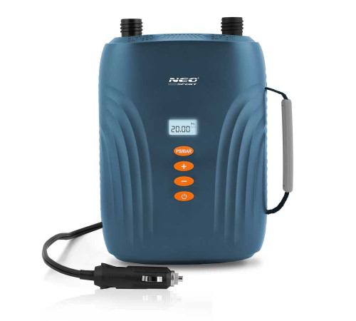 Pompka elektryczna do materaca pontonu SUPa + 6 przejściówek 12V Neo-Sport NS-713