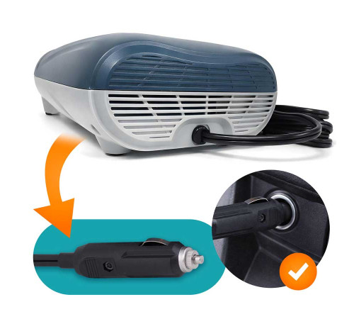 Pompka elektryczna do materaca pontonu SUPa + 6 przejściówek 12V Neo-Sport NS-713