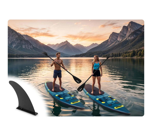 Плавник до SUP дошки (Сапборду) Neo-Sport 171210, чорний Плавник до SUP дошки (Сапборду) Neo-Sport 171210, чорний