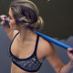 Спортивний бюстгальтер Jobe Discover Bra - розмір S / чорний