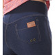 Жіночі спортивні легінси Jobe Discover Denim - розмір L / синій