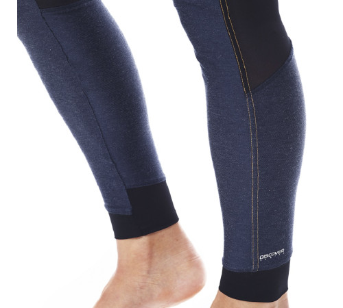 Жіночі спортивні легінси Jobe Discover Denim - розмір L / синій Жіночі спортивні легінси Jobe Discover Denim - розмір L / синій