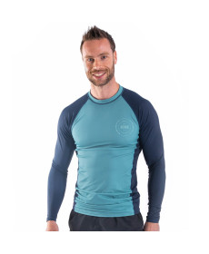 Чоловіча футболка для водних видів спорту Jobe Rashguard longsleeve - синій/L