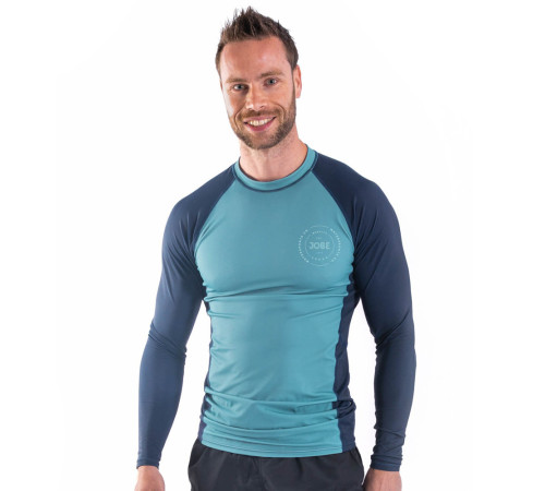 Чоловіча футболка для водних видів спорту Jobe Rashguard longsleeve - синій/L Чоловіча футболка для водних видів спорту Jobe Rashguard longsleeve - синій/L