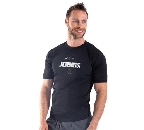 Чоловіча футболка для водних видів спорту Jobe Rashguard - чорний/M Чоловіча футболка для водних видів спорту Jobe Rashguard - чорний/M