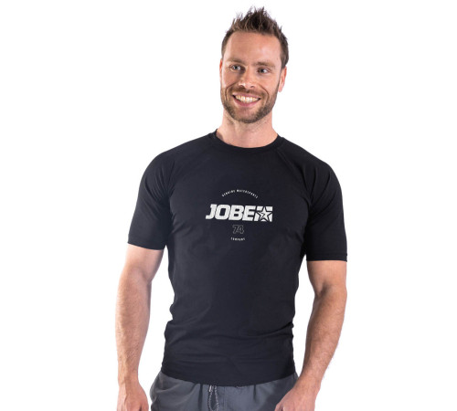 Чоловіча футболка для водних видів спорту Jobe Rashguard - чорний/M Чоловіча футболка для водних видів спорту Jobe Rashguard - чорний/M