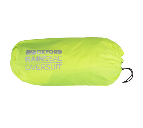 Мотоциклетний водонепроникний костюм Oxford Rain Seal Black/Fluo 4 XL чорно-жовтий Мотоциклетний водонепроникний костюм Oxford Rain Seal Black/Fluo 4 XL чорно-жовтий