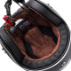 Мотоциклетний шолом W-TEC Kustom Black Heart - розмір XS(53-54)/матовий чорний/skull horn