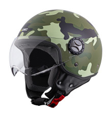 Шолом для скутера ARMY W-TEC FS-701C Camo - Камуфляж / М (57-58)