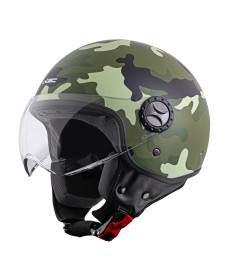 Шолом для скутера ARMY W-TEC FS-701C Camo - Камуфляж / L (59-60)