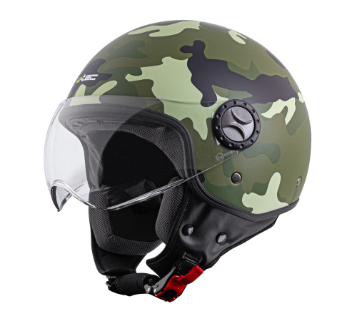 Шолом для скутера ARMY W-TEC FS-701C Camo - Камуфляж / L (59-60)