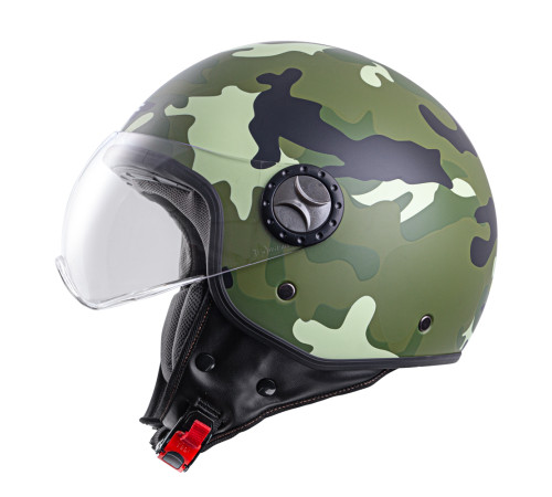 Шолом для скутера ARMY W-TEC FS-701C Camo - Камуфляж / L (59-60)