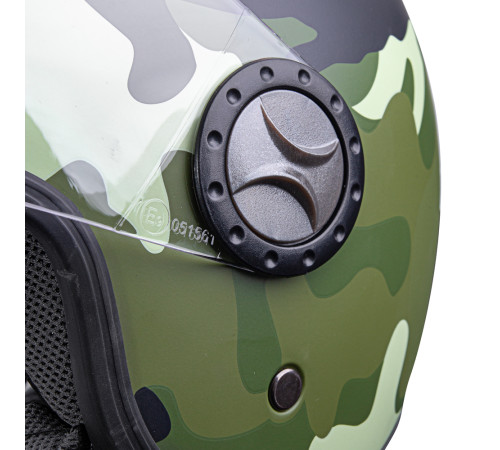 Шолом для скутера ARMY W-TEC FS-701C Camo - Камуфляж / L (59-60)