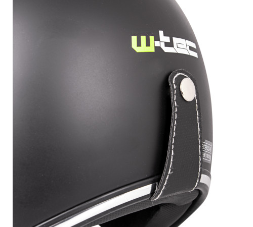 Мотоциклетний шолом W-TEC з окулярами Ageless - розмір S(55-56) / чорний матовий Мотоциклетний шолом W-TEC з окулярами Ageless - розмір S(55-56) / чорний матовий