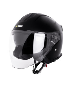  Мотоциклетний шолом W-TEC V586 NV з козирком - розмір M(57-58) / чорний