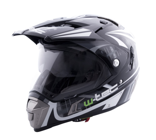 Мотоциклетний шолом W-TEC NK-311 blenda - розмір M (57-58) / чорно-сірий Мотоциклетний шолом W-TEC NK-311 blenda - розмір M (57-58) / чорно-сірий