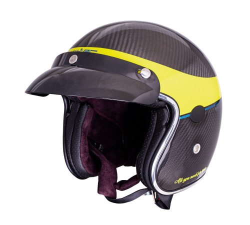 Мотоциклетний шолом W-TEC Vacabro - розмір XXL(63-64) / блискучий вуглець Мотоциклетний шолом W-TEC Vacabro - розмір XXL(63-64) / блискучий вуглець