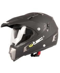  Мотоциклетний шолом W-TEC NK-311 enduro + BLENDA 2019 розмір XL (61-62) / матовий чорний