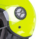 Шолом для скутера W-TEC FS-701FY Fluo Yellow - жовтий / XL (61-62)