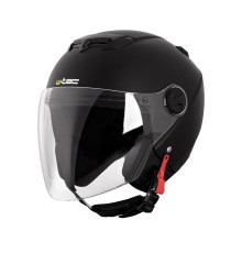  Мотоциклетний шолом W-TEC YM-617 на скутер - розмір XXL(63-64) / матовий чорний