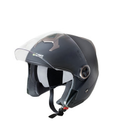  Мотоциклетний шолом з козирком W-TEC YM-623 - розмір XS(53-54) / матово коричнево-чорний