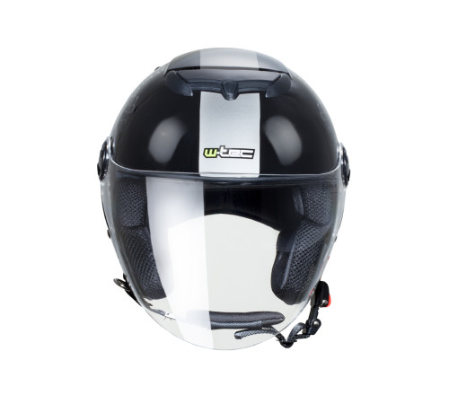 Мотоциклетний шолом W-TEC YM-617 на скутер - розмір XS(53-54) / corsa black Мотоциклетний шолом W-TEC YM-617 на скутер - розмір XS(53-54) / corsa black