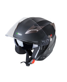  Мотоциклетний шолом з козирком W-TEC YM-627 - розмір XL(61-62) / матовий коричнево-чорний