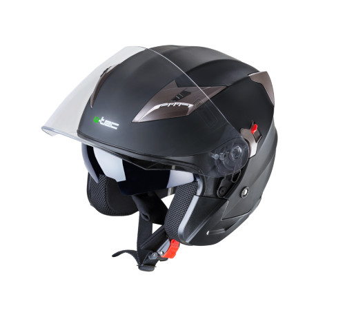 Мотоциклетний шолом з козирком W-TEC YM-627 - розмір XL(61-62) / матовий коричнево-чорний Мотоциклетний шолом з козирком W-TEC YM-627 - розмір XL(61-62) / матовий коричнево-чорний