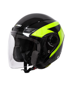   Мотоциклетний шолом W-TEC Nankko Black-Fluo - розмір XL (61-62)
