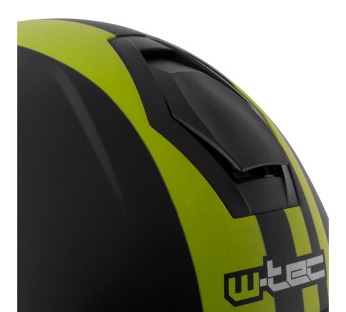 Мотоциклетний шолом W-TEC V586 з козирком - розмір L(59-60) / чорно-зелений Мотоциклетний шолом W-TEC V586 з козирком - розмір L(59-60) / чорно-зелений