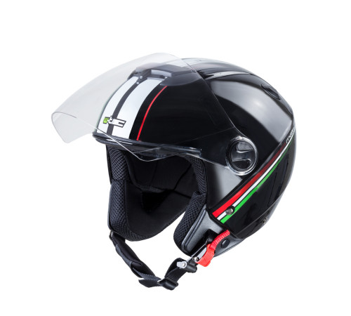 Мотоциклетний шолом W-TEC YM-617 на скутер - розмір M(57-58) / corsa black Мотоциклетний шолом W-TEC YM-617 на скутер - розмір M(57-58) / corsa black