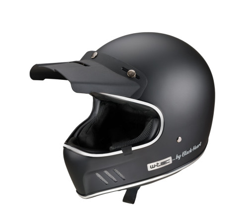 Мотоциклетний шолом W-TEC чорний Heart Retron XL (61-62)