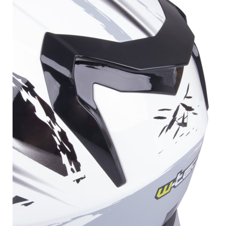 Mотоциклетний шолом W-TEC V122 - чорно-білий / XS (53-54) Mотоциклетний шолом W-TEC V122 - чорно-білий / XS (53-54)